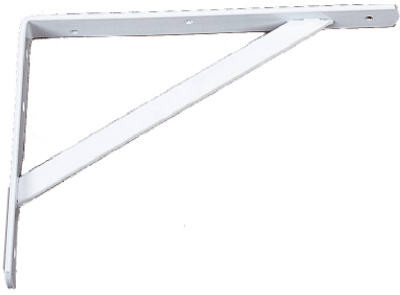 Shelf L-Bracket, White, 300mm, 22-In.