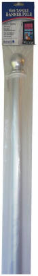 5 Ft. Brushed Aluminum Flag Pole With Unfurler