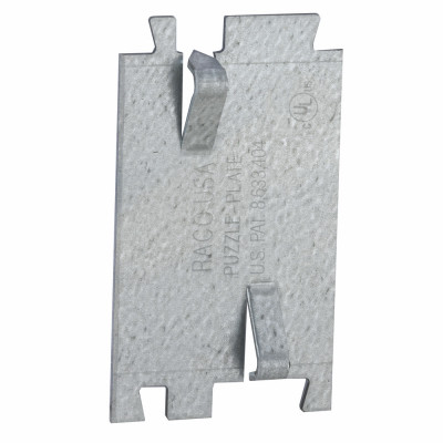 Cable Protector Plate, 2-3/4 x 1-1/2 In.