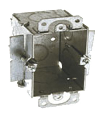 Old Work Switch Box, Plaster Ears, 3 x 2-1/2 In. Deep