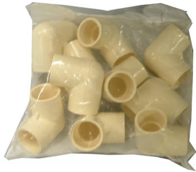 CPVC Pipe Elbow, 90 Degree, 3/4 In., 10-Pk.