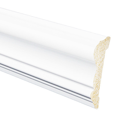 Interior Crown Moulding, Crystal White Polystyrene, 2-5/8-In. x 8-Ft. (12 pieces)