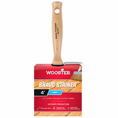 Stain Brush, 4-In.