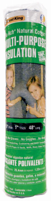 Insulation, No-Itch Cotton, 1 x 16 x 48-In.