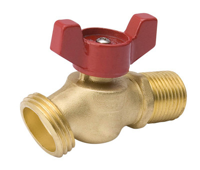 Hose Bibb, No-Kink, 1/2 MIP x 1/2 In. Solder