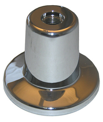 Escutcheon Set For Central Brass, 9/16-In. Top x 2.75-In. Bottom x 2.25-In. H