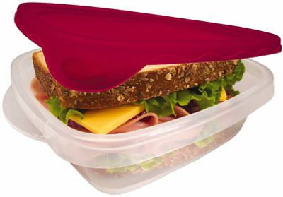 TakeAlongs Square Food Storage Containers, 2.9 Cup, 4-Pk.