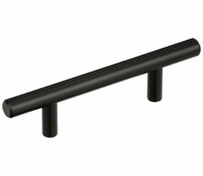 Bar Cabinet Pull, Black Bronze, 3 In.
