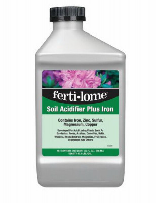 FERTI-LOME SOIL ACIDIFIER PLUS IRON