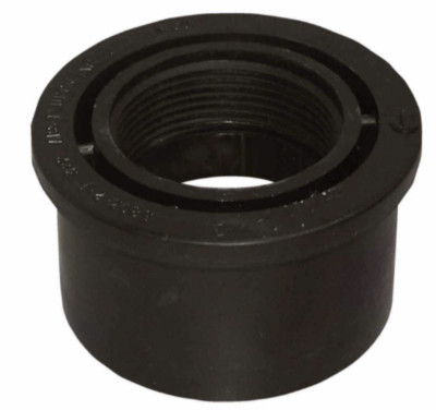 ABS/DWV Flush Bushing Spigot, 2 x 1-1/2 FPT