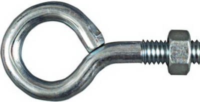 Eye Bolt, Zinc, 5/16 x 2-1/2 In.