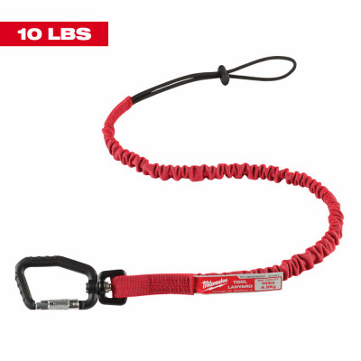 Locking Tool Lanyard, Holds 10 Lbs., 36 In.
