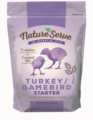 Turkey Gamebird Starter Feed with Essential Oils, 10 Lbs.