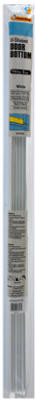 White Slide-On Door Bottom, 1-3/4 x 36 In.