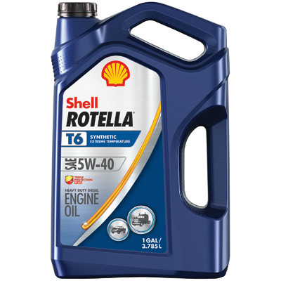 Motor Oil, T6 5W-40, 1 Gallons