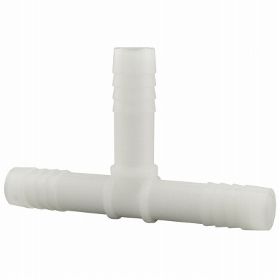 Pipe Fitting, Nylon Insert Tee, 1/2 In.