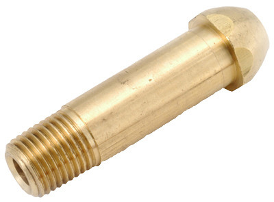 Pipe Fittings, Standard Pol Tailpiece, 1/4 In. MPT (5 pieces)