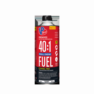 Small Engine Fuel, Premix 40:1, 2-Cycle, 1 Qt. (8 pieces)