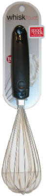 Kitchen Whisk, Chrome, 10-1/2 In.