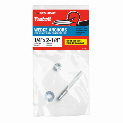 1/4" x 2-1/4" Wedge Anchor