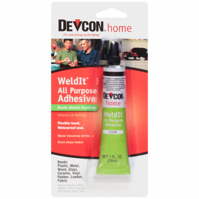 Weld-It All Purpose Adhesive, Clear, 1 oz.
