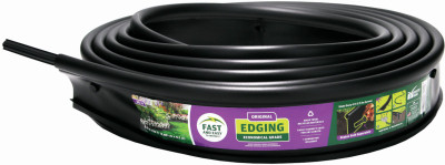 Landscape Edging, Black, 3-5/8 In. x 20 Ft.