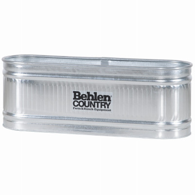 Livestock Round End Tank, Zinc-Coated, 2 x 2 x 6 Ft., 169 Gallons