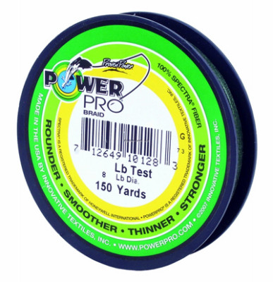 Braided Fishing Line, Green, 15 Lb., 150 Yd.