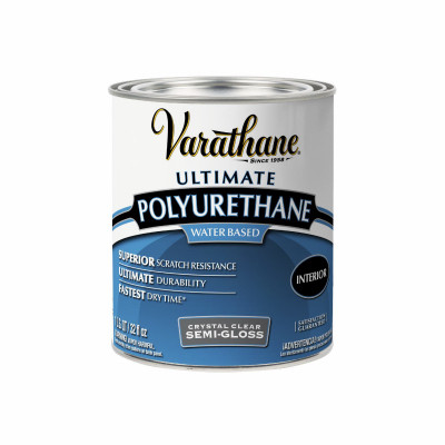 Semi-Gloss Interior Diamond Polyurethane, Qt.