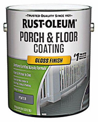 Porch & Floor Urethane Finish, Pewter Gloss, 1-Gallon (2 pieces)