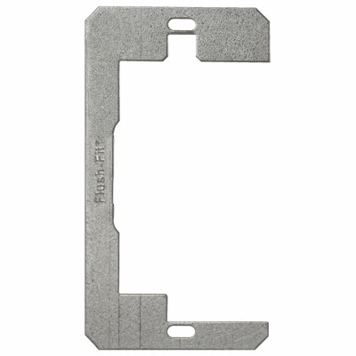 Flush Fit Device Leveling Plate, Metallic, 3-Pk.