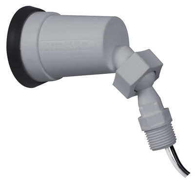 Lamp Holder, Bell, Non-Metallic, Gray
