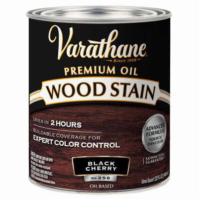 Black Cherry Premium Oil-Based Interior Wood Stain, Qt.