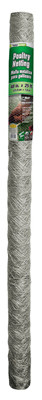 Galvanized Poultry Netting, 2-In. Mesh, 48-In. x 25-Ft.
