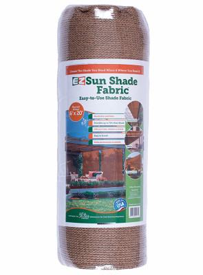 Sun Shade Cloth, Harvest Wheat, 6 x 20 Ft.
