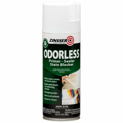 Bulls Eye Primer Sealer & Stain Killer, Odorless, 13-oz. Aerosol
