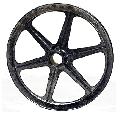 Evaporative Cooler Blower Pulley, Zinc, 11 x 3/4-In.