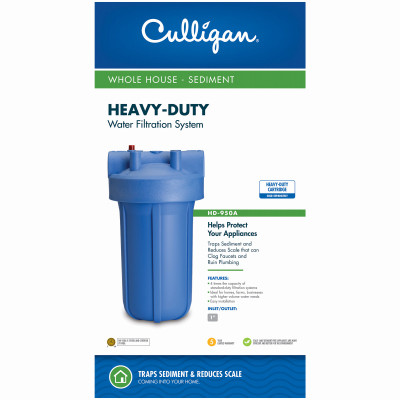 HD-950A Heavy-Duty Whole House Sediment Filter Housing,  1-In.