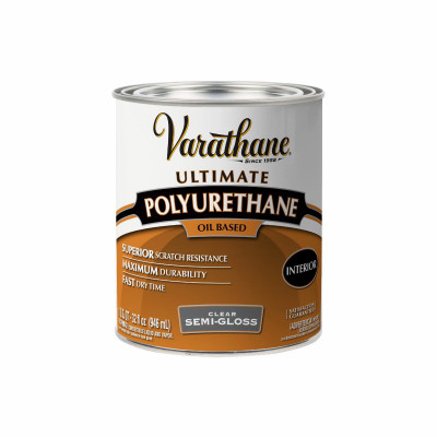 Premium Polyurethane, Semi-Gloss Interior Oil-Based, Qt.