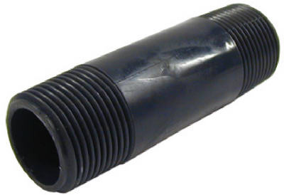 Schedule 80 PVC Pipe Nipple, 1 x 4 In.