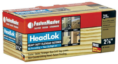 Headlok Wood Screws, 2-7/8 In., 50-Pk.