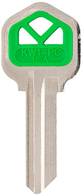KABA KWIKSET GREEN KEY BLANK (5 pieces)