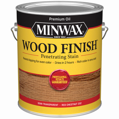 Wood Finish, Red Chestnut, Gallon (2 pieces)