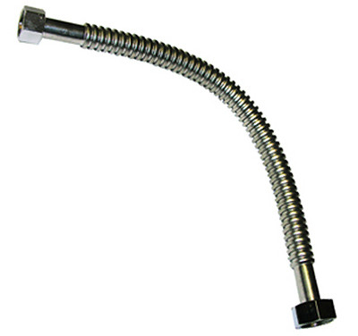 Magna Flex Water Heater Connector, Stainless Steel, 3/4 x 3/4 x 24-In.