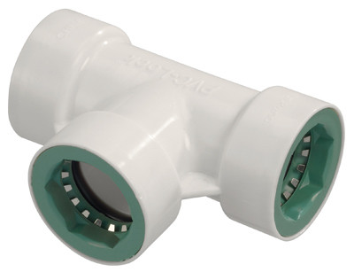 Underground Sprinkler Tee, 1/2-In. PVC Lock