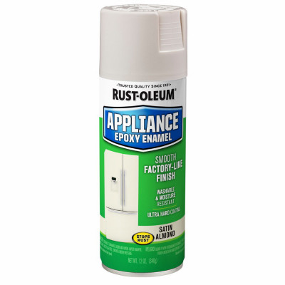 Appliance Spray Enamel, Almond, 12 oz.