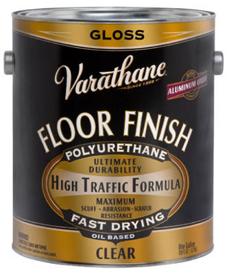 Premium Polyurethane Floor Finish, Oil-Base, Gloss, 1-Gallon (2 pieces)