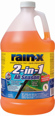 2-in-1 All Season Windshield Washer Fluid, 1 Gallon (6 pieces)