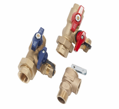 Tankless Water Heater Isolation Valve Kit