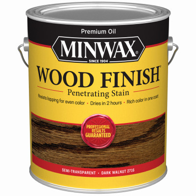 Wood Finish, Dark Walnut, 1-Gallon (2 pieces)